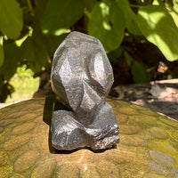 Alien Crystal Carving - Alienite® Star Being #35-Moldavite Life
