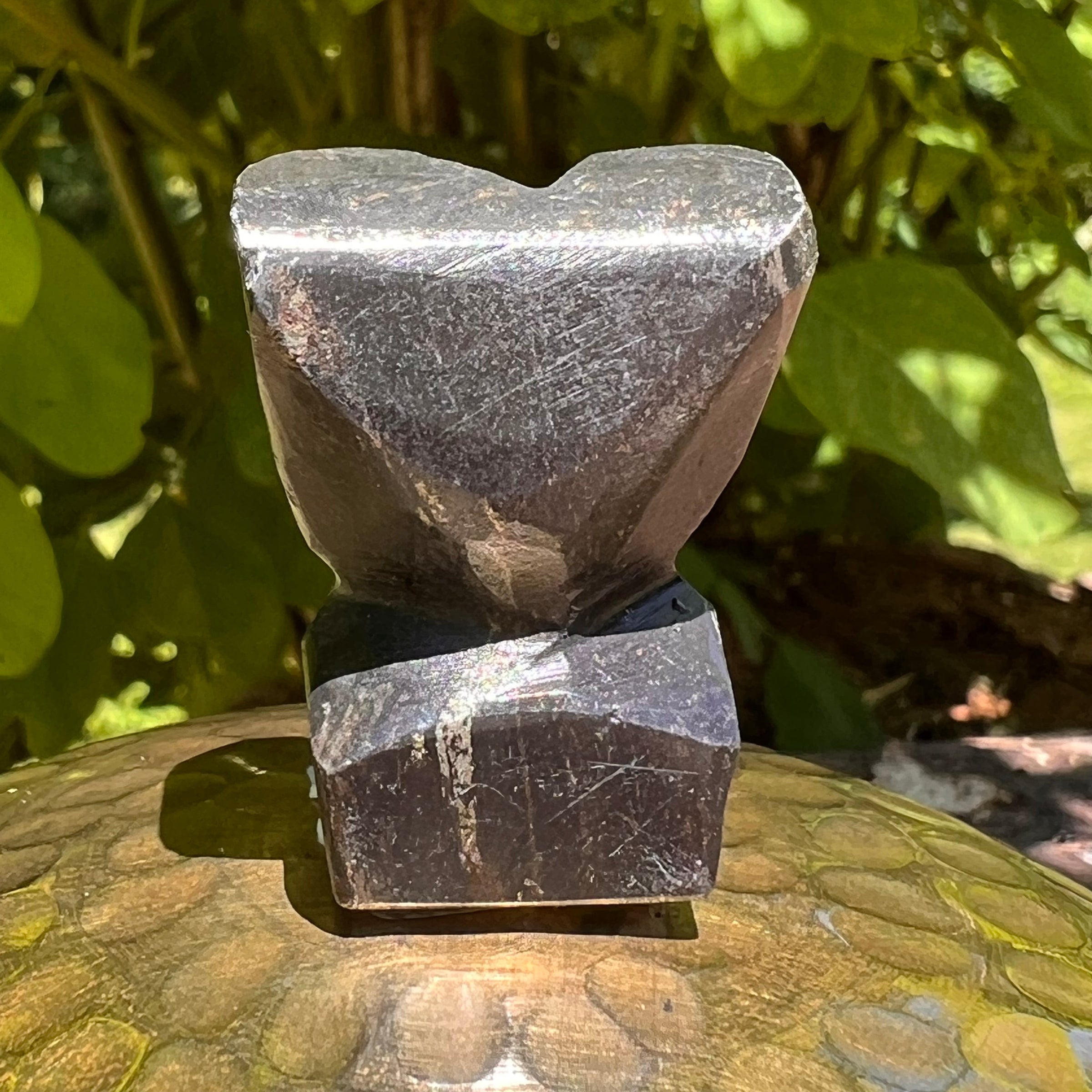 Alien Crystal Carving - Alienite® Star Being #37-Moldavite Life