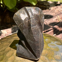 Alien Crystal Carving - Alienite® Star Being #39-Moldavite Life