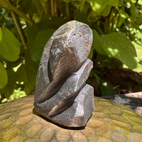 Alien Crystal Carving - Alienite® Star Being #39-Moldavite Life