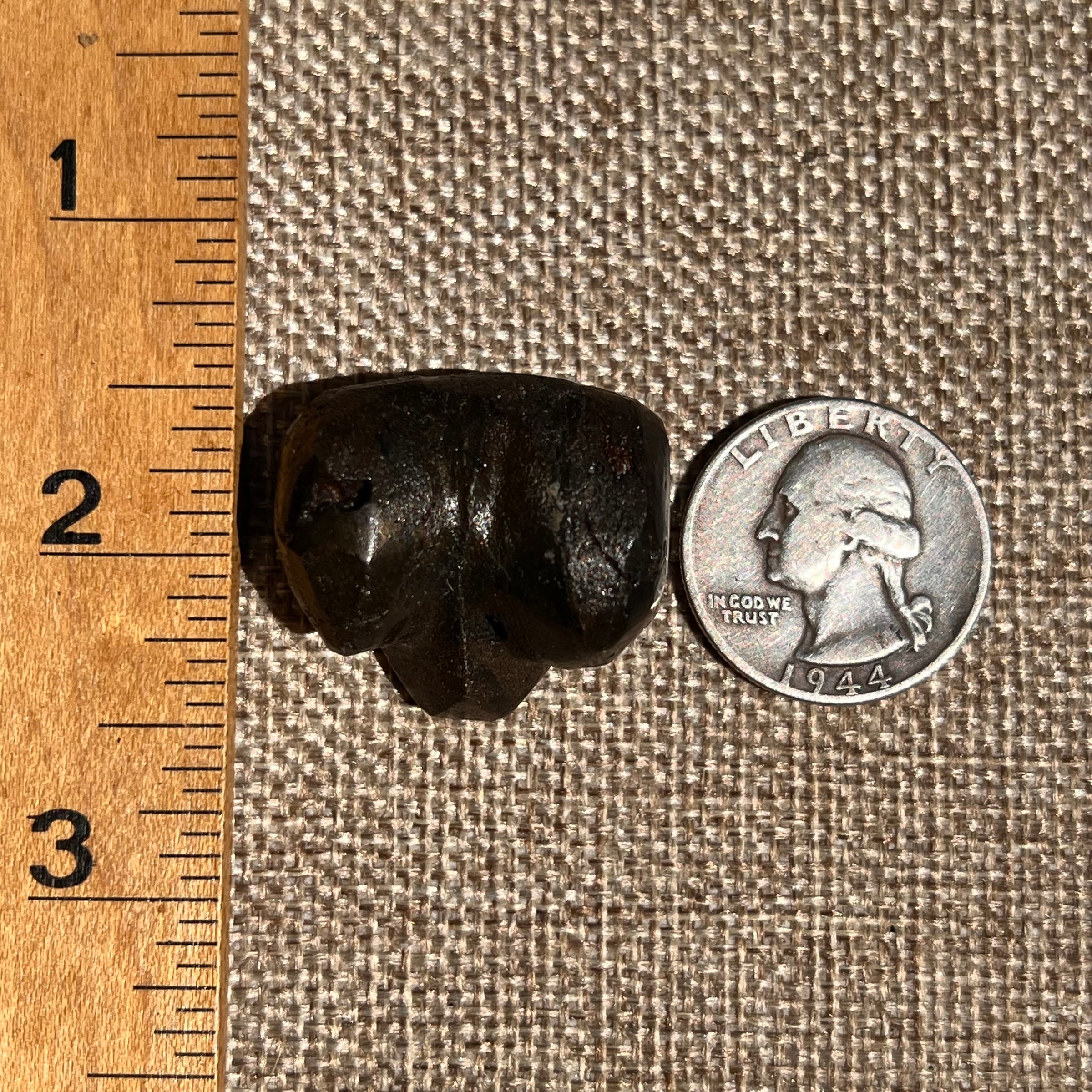 Alien Crystal Carving - Alienite® Star Being #42-Moldavite Life