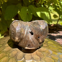 Alien Crystal Carving - Alienite® Star Being #42-Moldavite Life