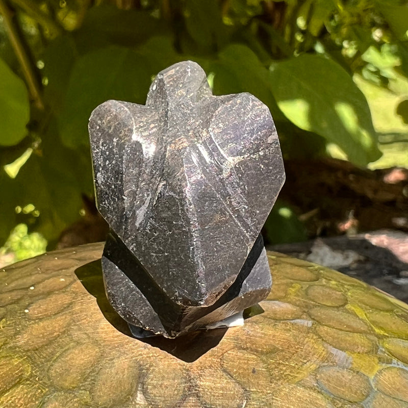 Alien Crystal Carving - Alienite® Star Being #44-Moldavite Life