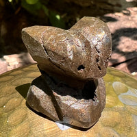 Alien Crystal Carving - Alienite® Star Being #45-Moldavite Life