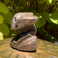 Alien Crystal Carving - Alienite® Star Being #45-Moldavite Life