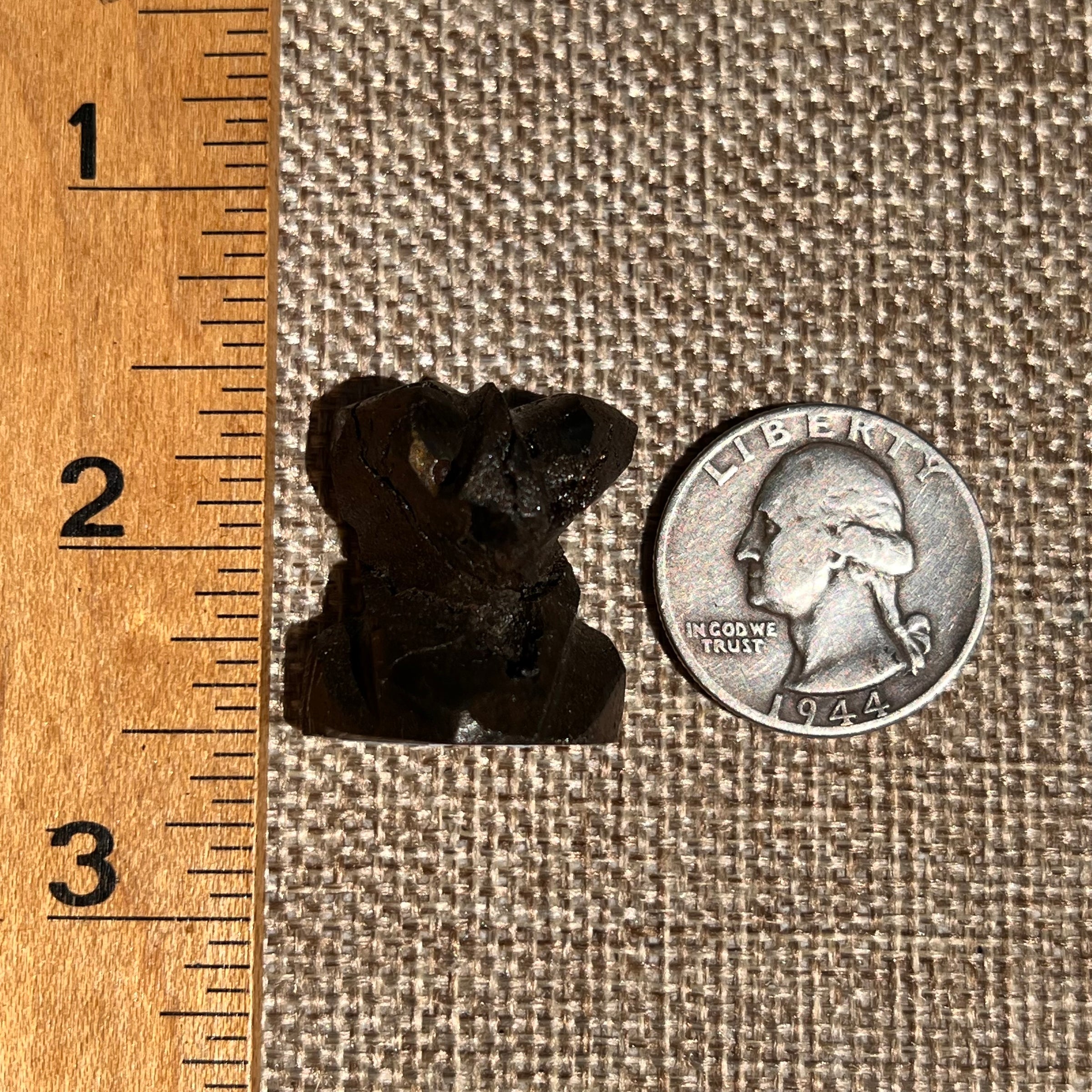 Alien Crystal Carving - Alienite® Star Being #45-Moldavite Life