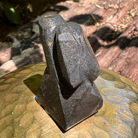Alien Crystal Carving - Alienite® Star Being #46-Moldavite Life