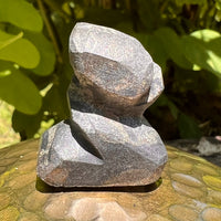 Alien Crystal Carving - Alienite® Star Being #47-Moldavite Life