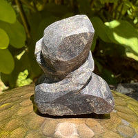 Alien Crystal Carving - Alienite® Star Being #47-Moldavite Life