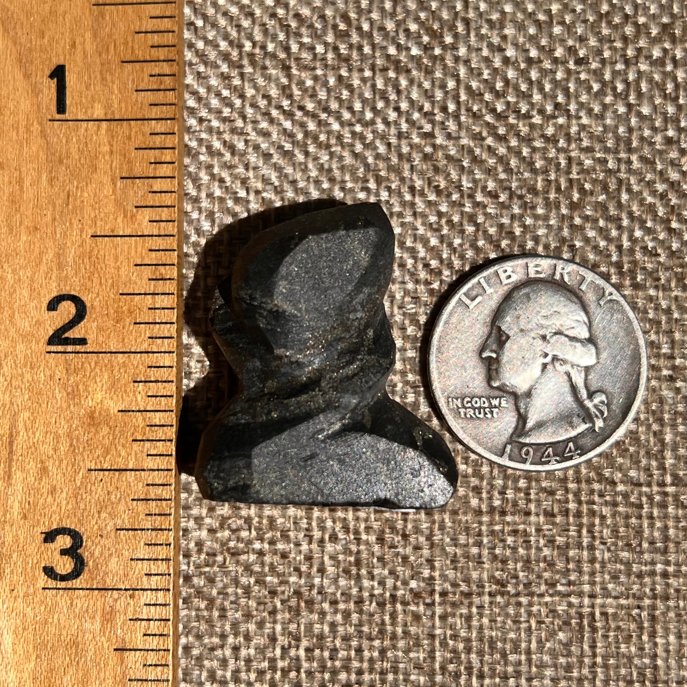 Alien Crystal Carving - Alienite® Star Being #47-Moldavite Life
