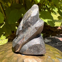 Alien Crystal Carving - Alienite® Star Being #48-Moldavite Life