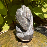 Alien Crystal Carving - Alienite® Star Being #48-Moldavite Life