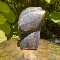 Alien Crystal Carving - Alienite® Star Being #49-Moldavite Life
