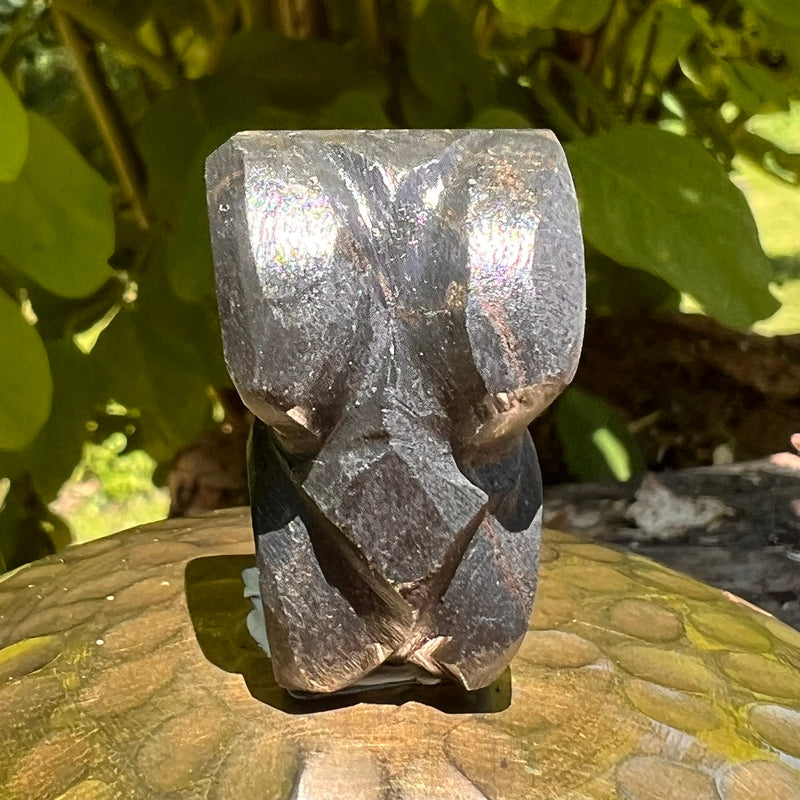 Alien Crystal Carving - Alienite® Star Being #51-Moldavite Life