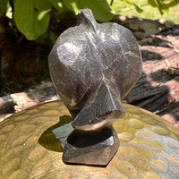Alien Crystal Carving - Alienite® Star Being #52-Moldavite Life