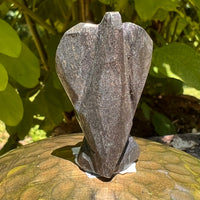 Alien Crystal Carving - Alienite® Star Being #52-Moldavite Life