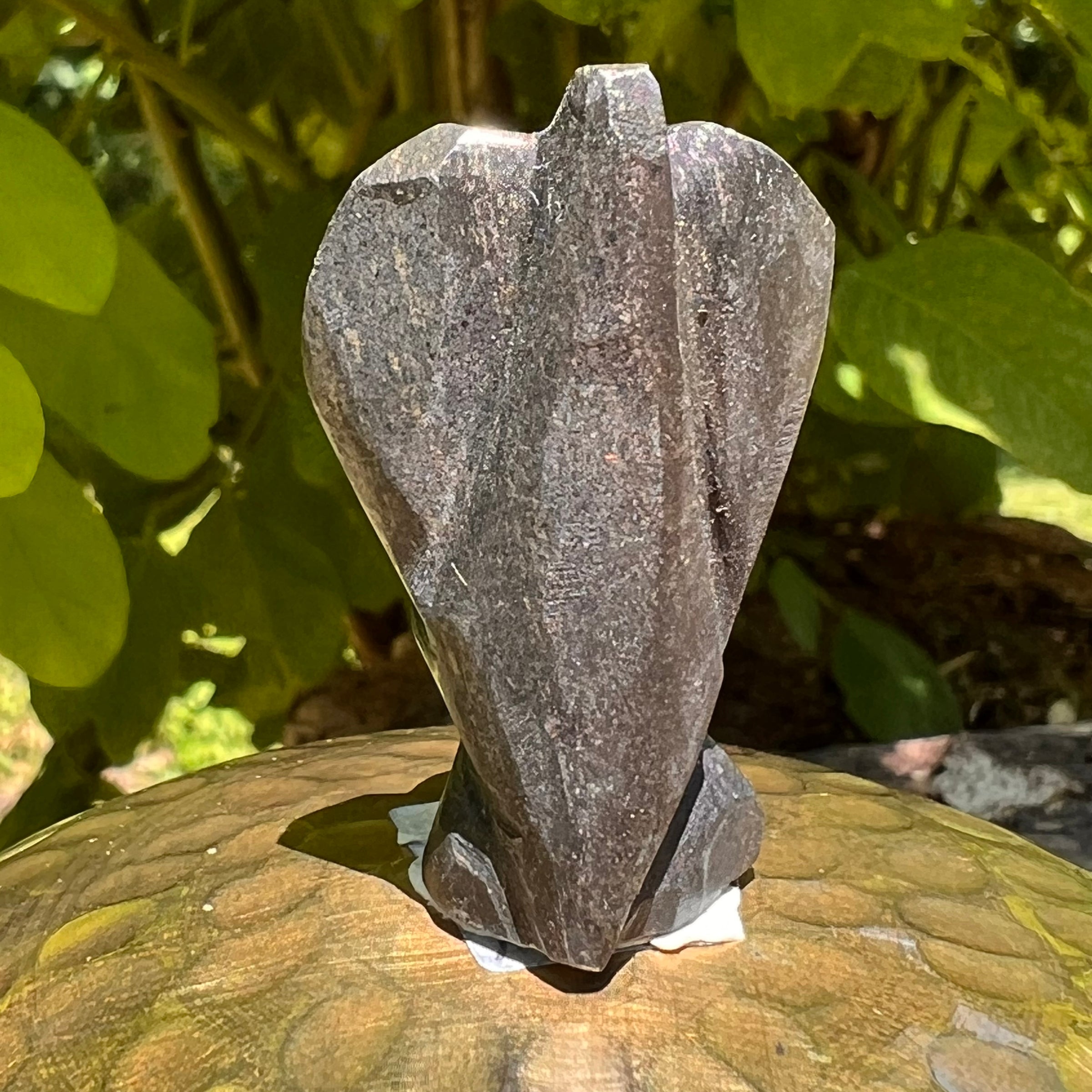 Alien Crystal Carving - Alienite® Star Being #52-Moldavite Life
