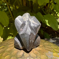 Alien Crystal Carving - Alienite® Star Being #53-Moldavite Life