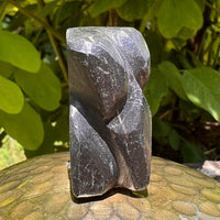 Alien Crystal Carving - Alienite® Star Being #62-Moldavite Life