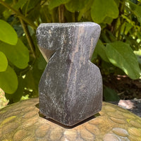 Alien Crystal Carving - Alienite® Star Being #62-Moldavite Life
