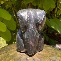 Alien Crystal Carving - Alienite® Star Being #62-Moldavite Life