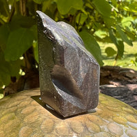 Alien Crystal Carving - Alienite® Star Being #63-Moldavite Life