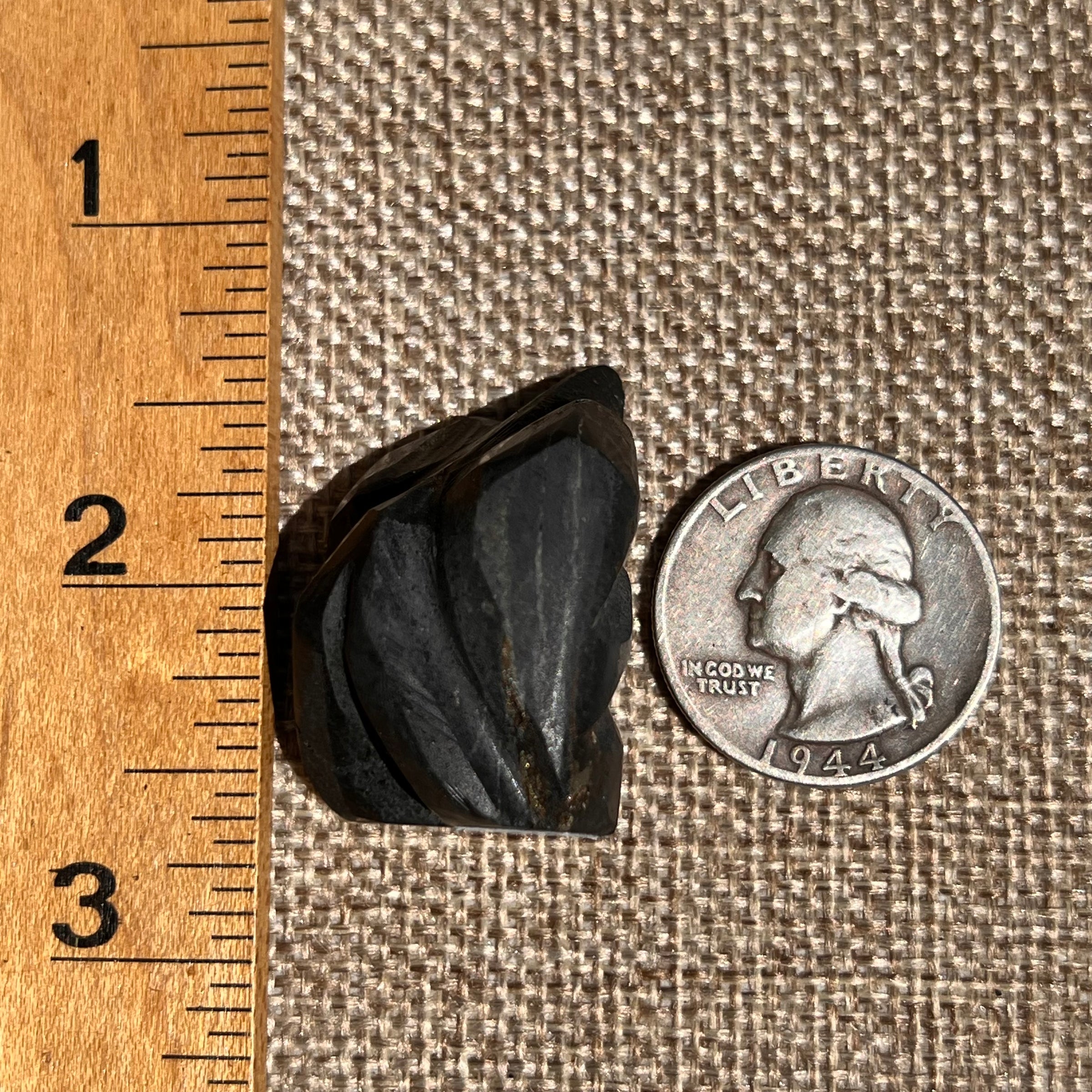 Alien Crystal Carving - Alienite® Star Being #65-Moldavite Life