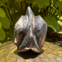 Alien Crystal Carving - Alienite® Star Being #65-Moldavite Life