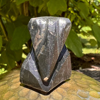 Alien Crystal Carving - Alienite® Star Being #66-Moldavite Life