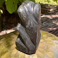 Alien Crystal Carving - Alienite® Star Being #67-Moldavite Life