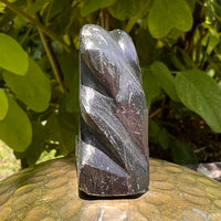 Alien Crystal Carving - Alienite® Star Being #67-Moldavite Life