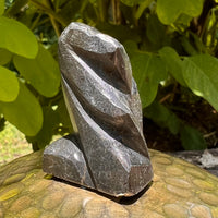 Alien Crystal Carving - Alienite® Star Being #67-Moldavite Life