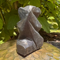 Alien Crystal Carving - Alienite® Star Being #67-Moldavite Life