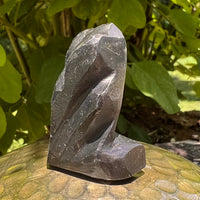 Alien Crystal Carving - Alienite® Star Being #67-Moldavite Life