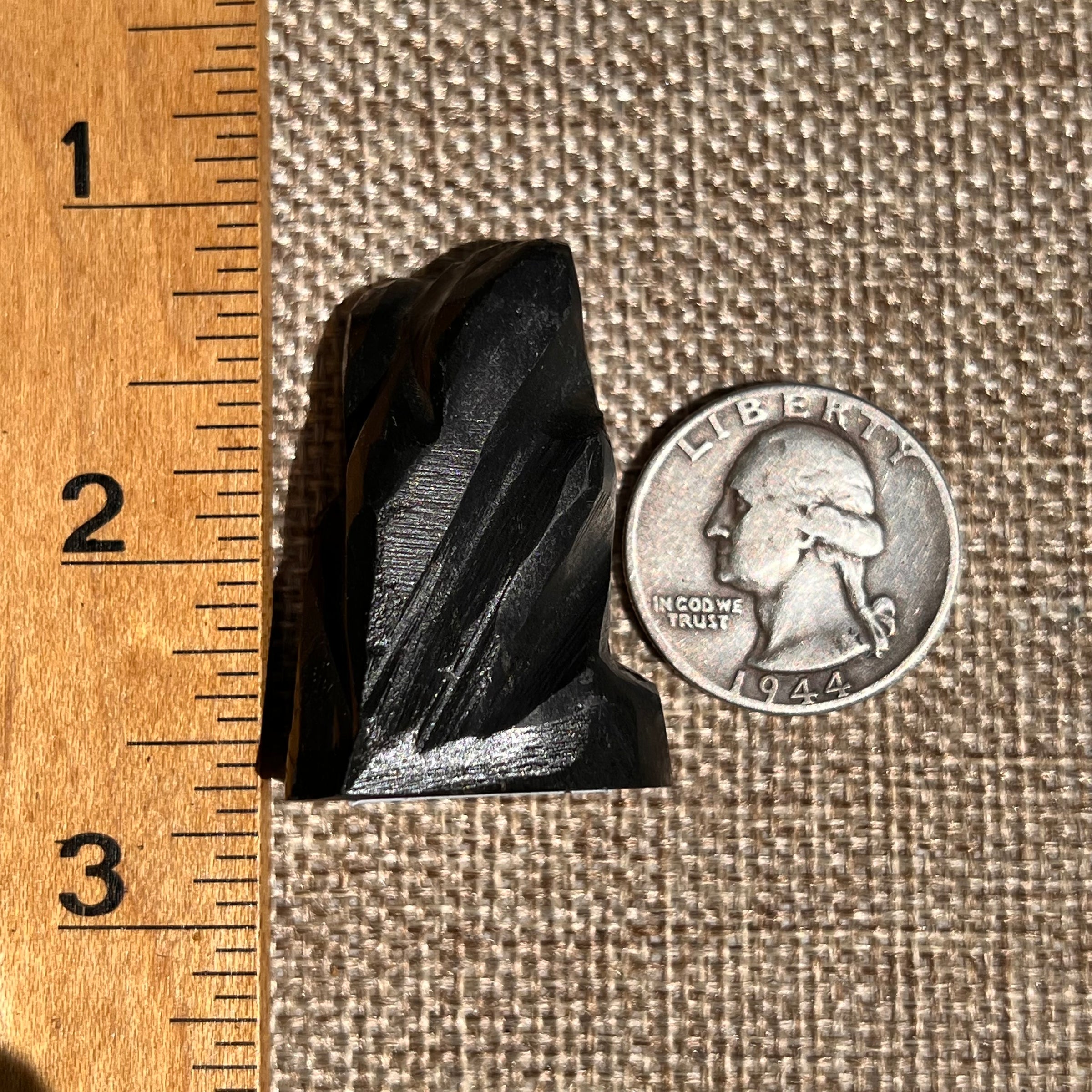Alien Crystal Carving - Alienite® Star Being #67-Moldavite Life