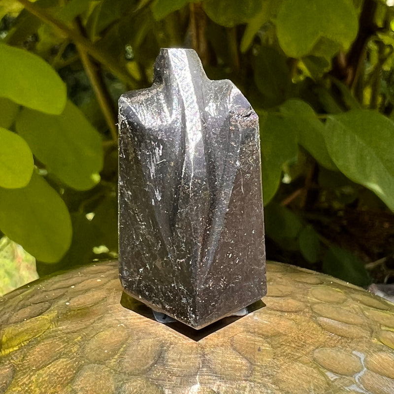 Alien Crystal Carving - Alienite® Star Being #68-Moldavite Life
