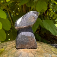 Alien Crystal Carving - Alienite® Star Being #69-Moldavite Life