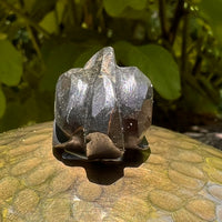 Alien Crystal Carving - Alienite® Star Being #70-Moldavite Life