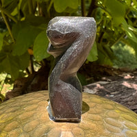Alien Crystal Carving - Alienite® Star Being #72-Moldavite Life