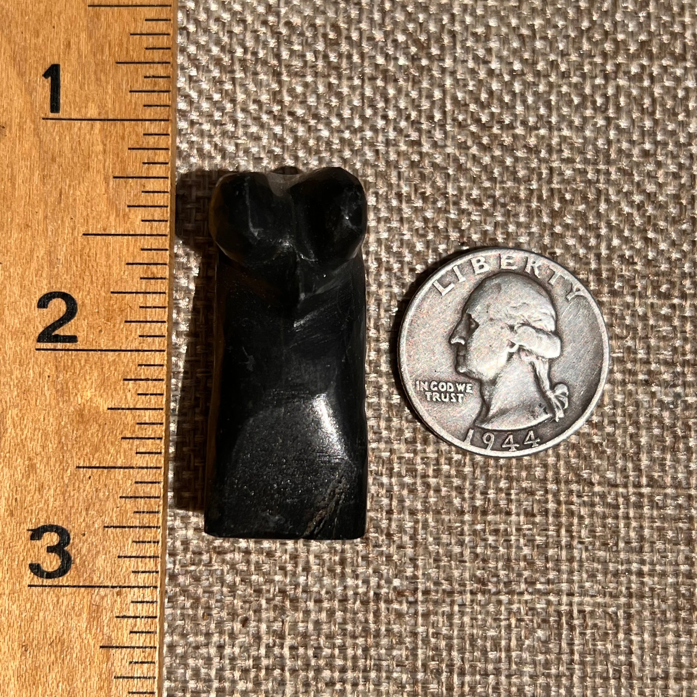 Alien Crystal Carving - Alienite® Star Being #72-Moldavite Life