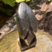 Alien Crystal Carving - Alienite® Star Being #73-Moldavite Life