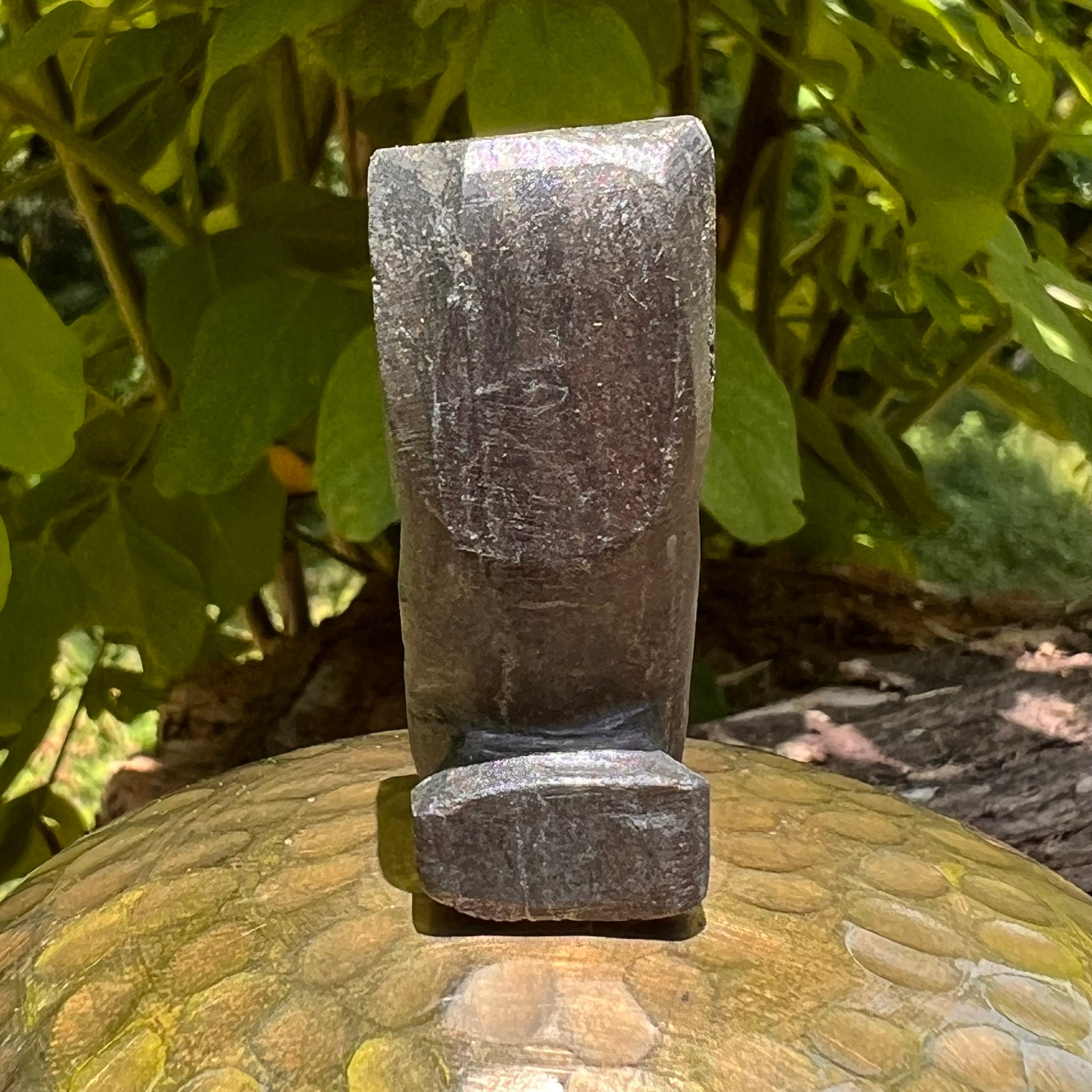 Alien Crystal Carving - Alienite® Star Being #74-Moldavite Life
