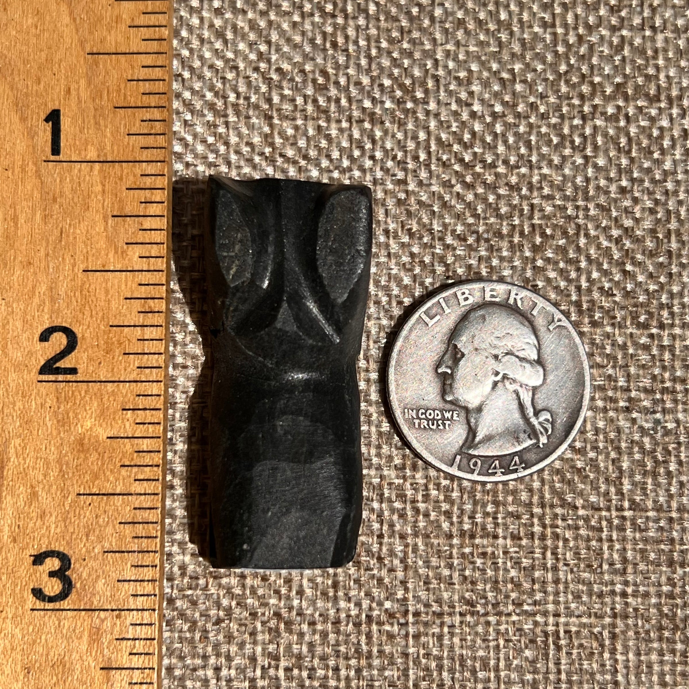Alien Crystal Carving - Alienite® Star Being #74-Moldavite Life