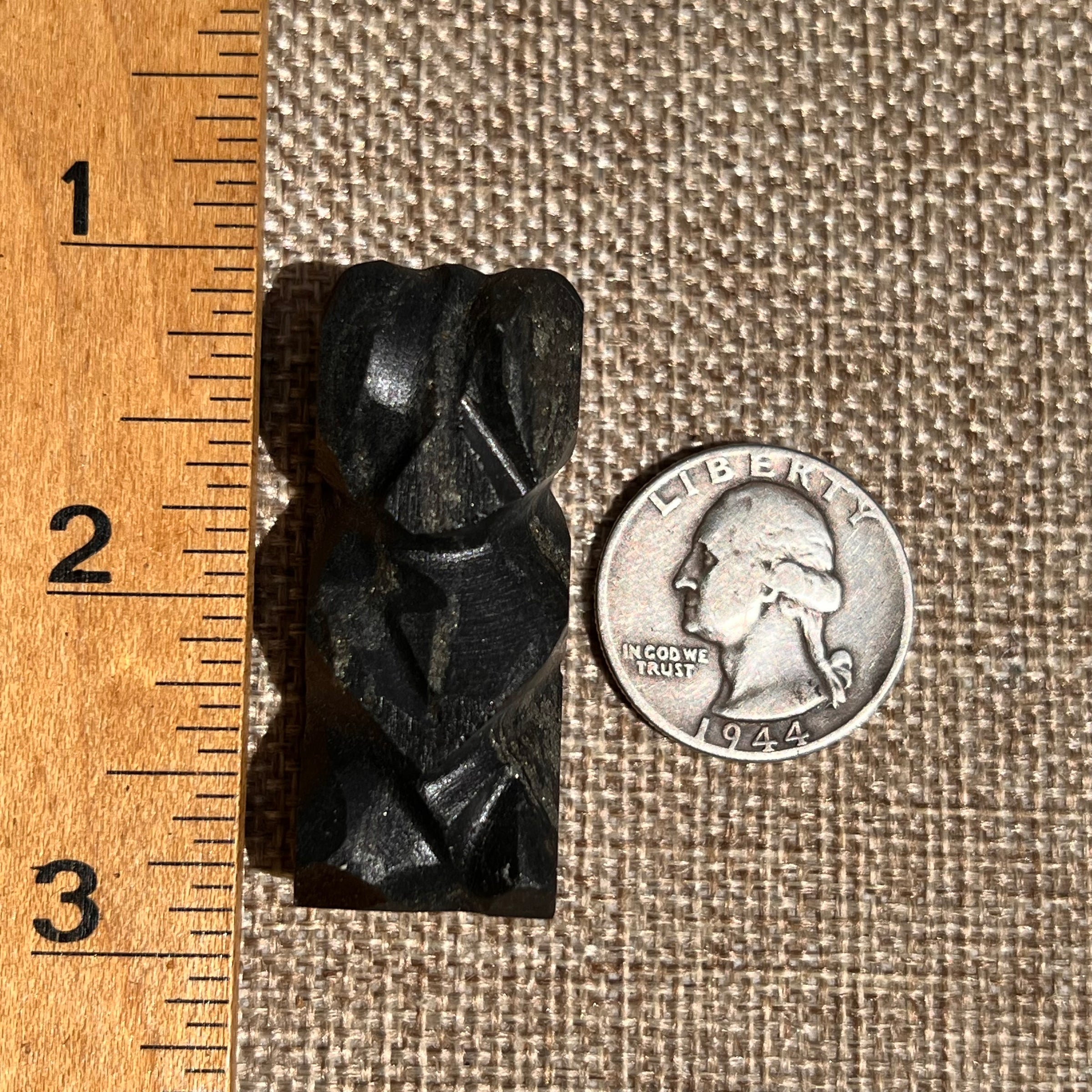 Alien Crystal Carving - Alienite® Star Being #75-Moldavite Life