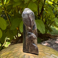 Alien Crystal Carving - Alienite® Star Being #76-Moldavite Life