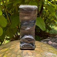Alien Crystal Carving - Alienite® Star Being #78-Moldavite Life
