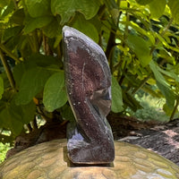 Alien Crystal Carving - Alienite® Star Being #79-Moldavite Life