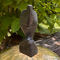 Alien Crystal Carving - Alienite® Star Being #82-Moldavite Life