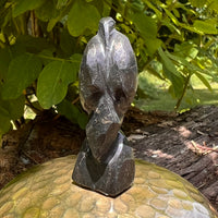 Alien Crystal Carving - Alienite® Star Being #82-Moldavite Life
