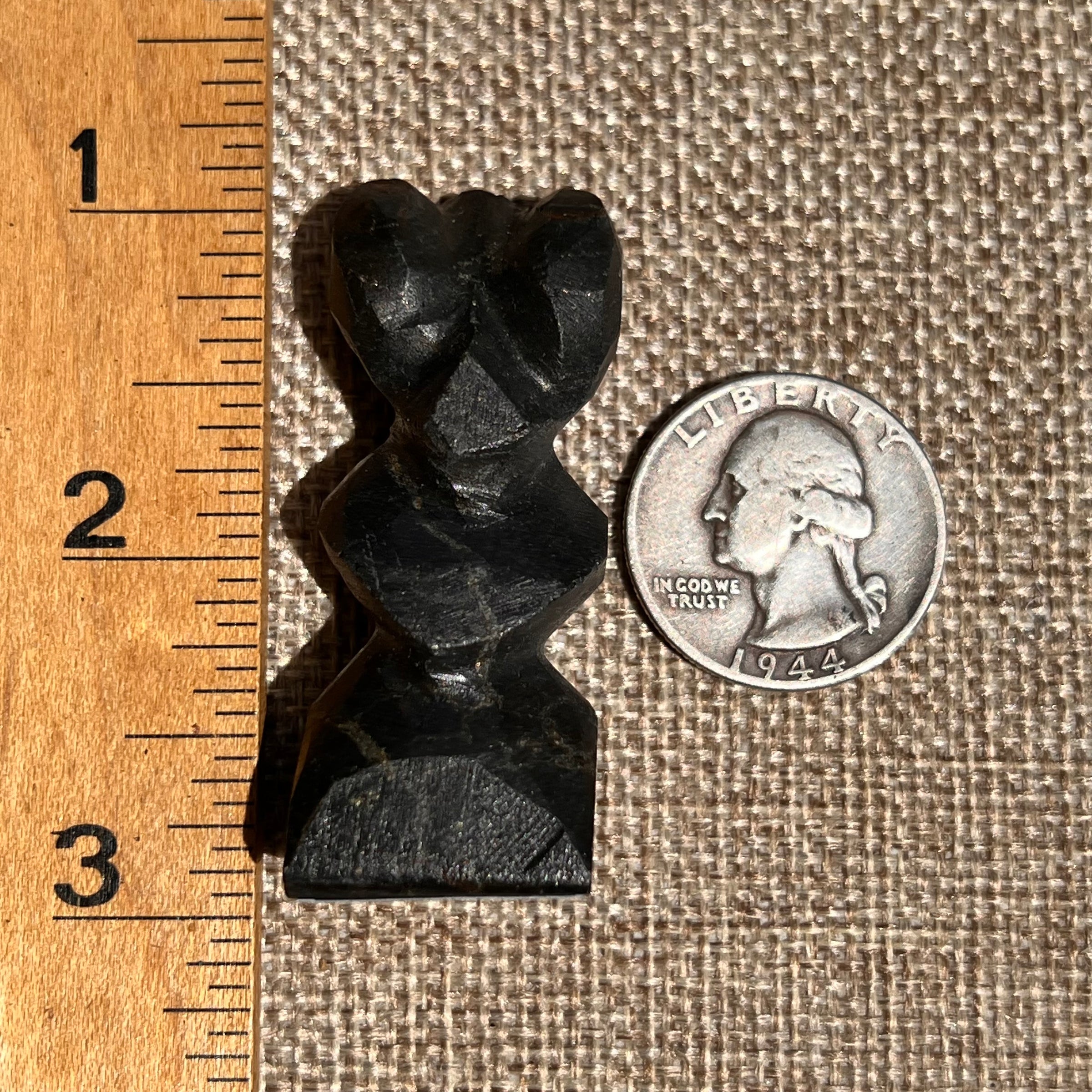 Alien Crystal Carving - Alienite® Star Being #83-Moldavite Life